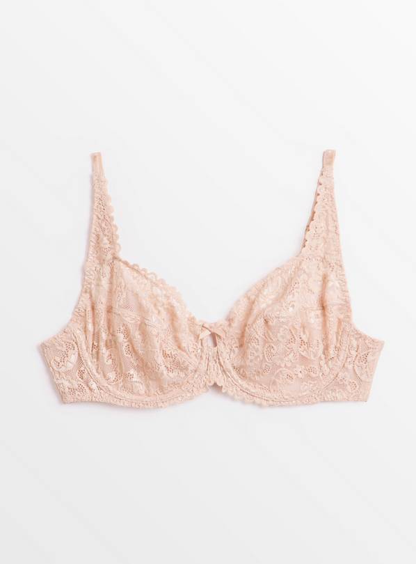 Buy Latte Comfort Lace Underwired Bra 44C Bras Tu